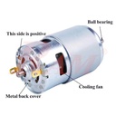 DC Motor 12V 80W 13000 rpm - Model 775 Motor (High Speed Motor)