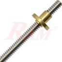 Lead Screw T8 Length 1000mm Dimeter 8mm + 1 nut