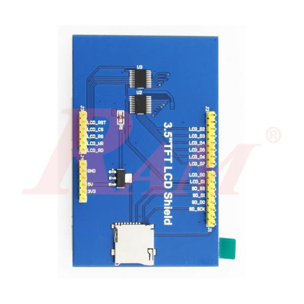 Kit LCD 3.5 تاتش Touch