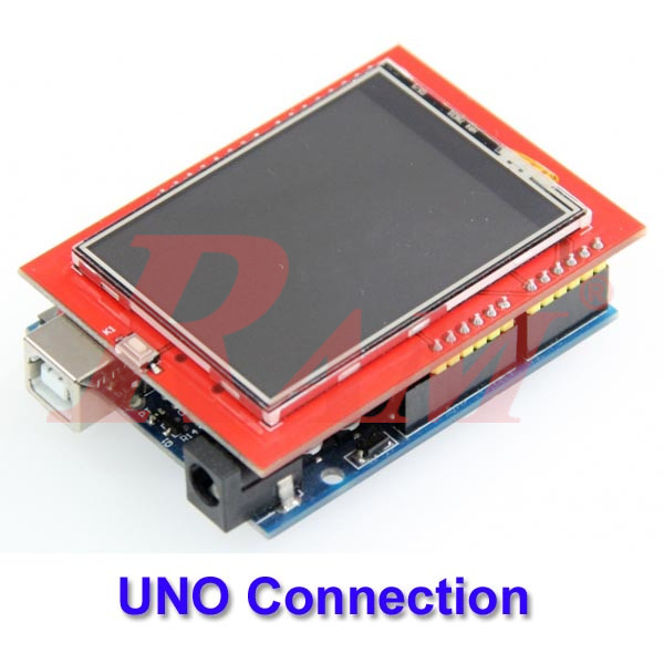 LCD TFT 2.4 inch Touch Display for Arduino UNO & Mega2560