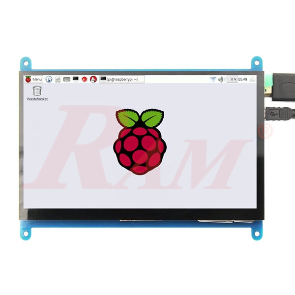 LCD HDMI 7 inch 800x480 Touch Screen For Raspberry Pi