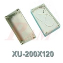 Plastic Project Box XU-200X120 Size 200x120x72 mm