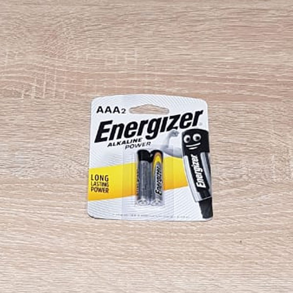 Energizer® 1.5V AAA Size Battery Alkaline (Pack of 2)