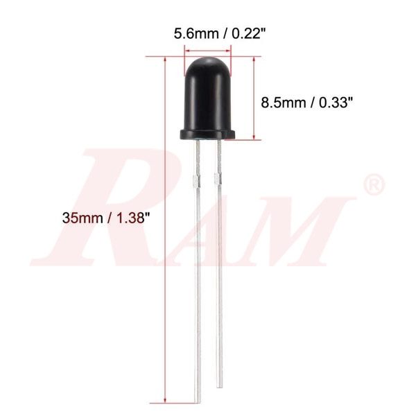 IR LED 5mm Infrared Receiver
