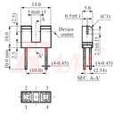 Photo Interrupter CNA1015