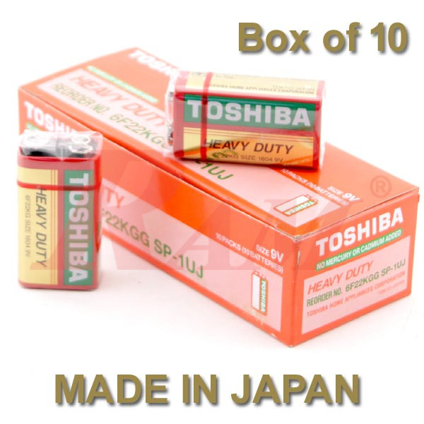Battery 9V TOSHIBA