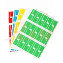 A4 Cable Organizer Label Sticker