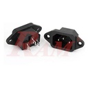 AC Power Connector Panel Mount