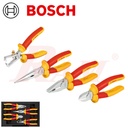 BOSCH VDE Pliers Set 4 pcs Professional (SKU#1 600 A02 NG1) Insulated 1000V