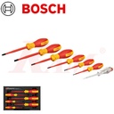 BOSCH VDE Screwdriver Set SL/PH 7 pcs Professional (SKU#1 600 A02 NF7) Insulated 1000V