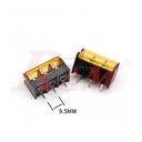 RPC3 - 3 Pin Barrier Terminal Block With Cover Pitch 9.5mm