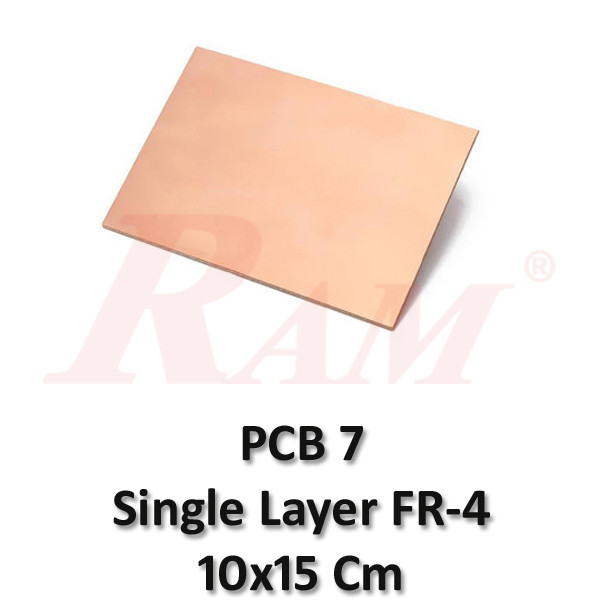 PCB FR4 Single Layer 10x15 cm2 (SKU#PCB7)