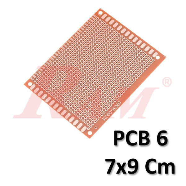 PCB 9x7 cm2 Dots Holes (SKU#PCB6)