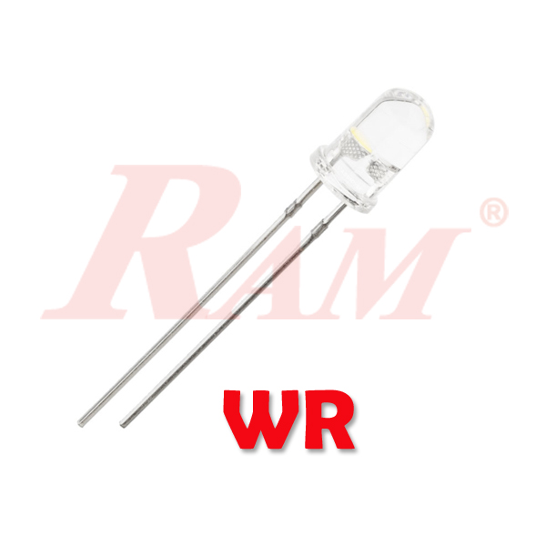 LED 5mm Super Bright Red Color WR