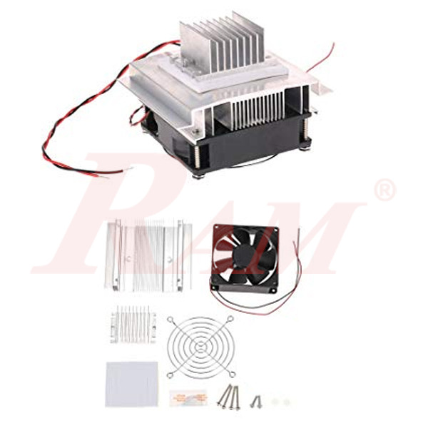 Thermoelectric Peltier Refrigeration Cooling System Kit مجموعة نظام تبريد كاملة للبلتيير الحراري
