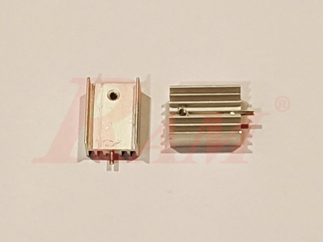Aluminum Heatsink HS.2 Size 25x14x10 mm مبرد حراري هيت سينك الومنيوم