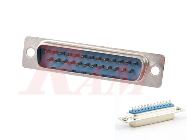 D-SUB DB25 Male Connector - Solder Type (SKU#DB3) سوكيت DB25 لحام سلك ذكر