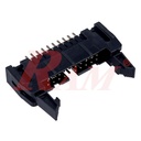 IDC20 Polarized Male Headers with Latch Straight (FRC-20)