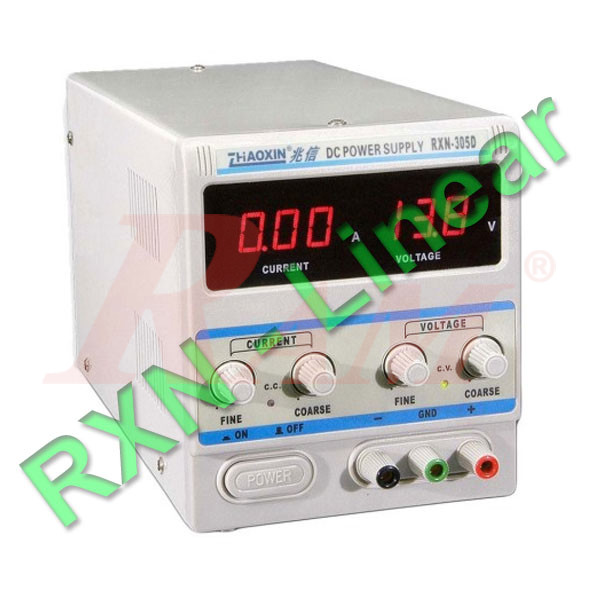 RXN305D Linear Single Output DC Programmable Power Supply 0~30V 0~5A