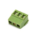 3 Pin PCB Screw Terminal Block Pitch 5mm - 14.1mm Height (R.6)