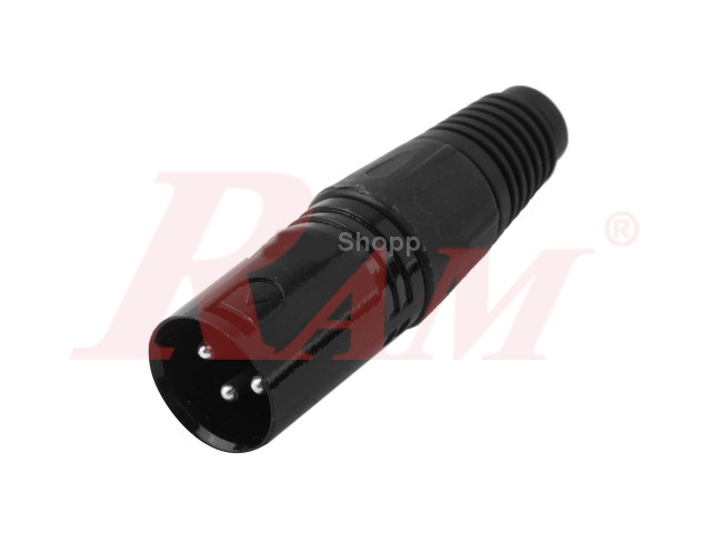 XLR 3pin Male Plug (AD62)