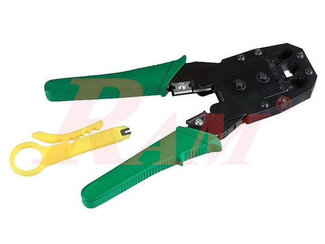 4P/6P/8P Telecom Network Crimping Tool بنسة اراجة  وتركيب سوكتات الاتصالات 4 و 6 و 8 طرف