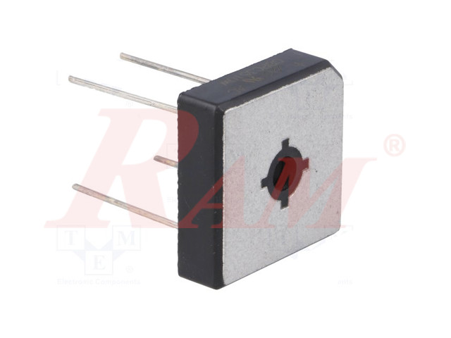 Bridge Rectifier 35 Ampere Isolated - Square Shape قنطرة توحيد مربع لحام 35 امبير معزولة - بردج