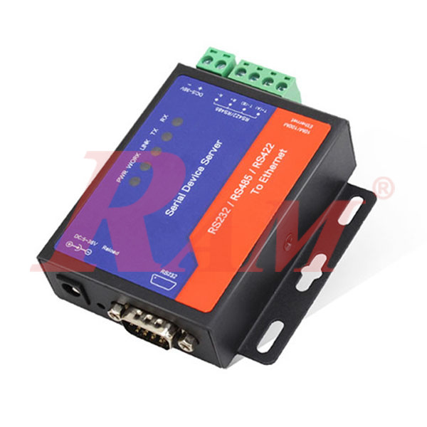 HXSP-2108E-C - RS232/RS485/RS422 To Ethernet TCP/IP Serial Device Server Converter  محول بيانات داتا