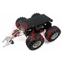 Wild Thumper 4WD + Gripper Arm (4 Geared DC Motors With Suspension)