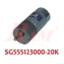 DC Geared Motor 12Vdc 150 rpm 0.23 N.m - Model SG555123000-20K
