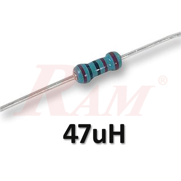 Inductor Coil 1/4W - 47uH