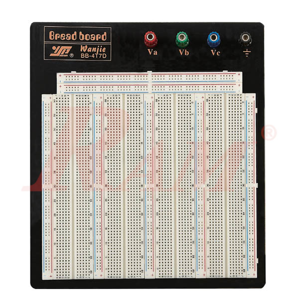 BB-4T7D Breadboard 3220 Tie Point - Metal Base بريد بورد مع قاعدة معدنية 4 قطاع