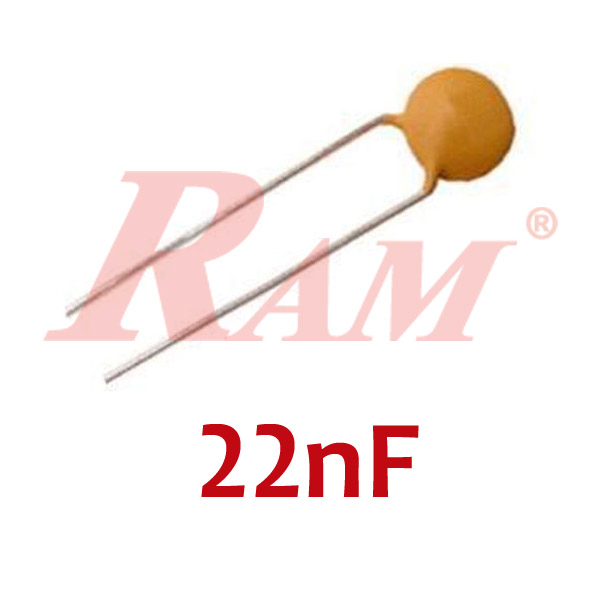 Ceramic Capacitor 22nF - 50V (223)