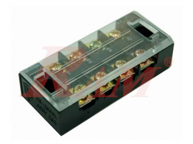 TB2505 - 5 Pin Fixed Barrier Terminal Block (25A-600V)