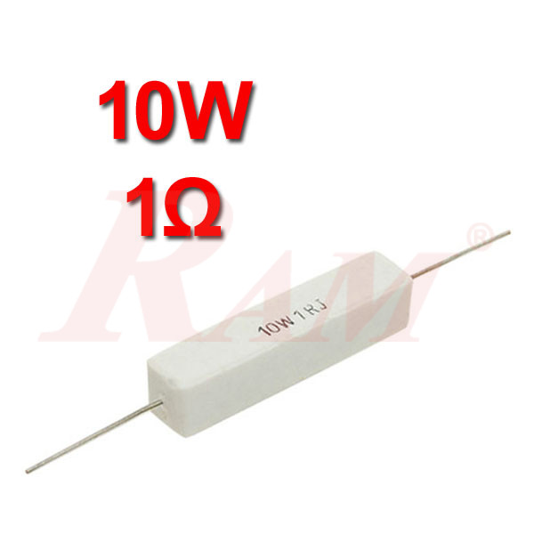 Ceramic Power Resistor 10W / 1Ω