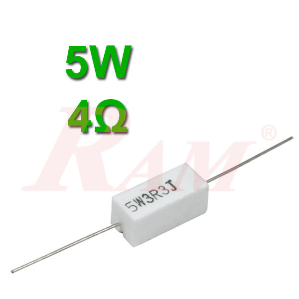 Ceramic Power Resistor 5W / 4Ω
