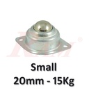 Metal Caster Wheel 20 mm - Robot Wheel (Max. load 15Kg)