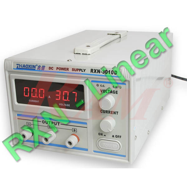 RXN3010D Linear Single Output DC Programmable Power Supply 0~30V 0~10A باور صبلاي معملي بالمحول متغير بالحماية خرج من 0 الي 30 فولت و من 0 الى 10 امبير