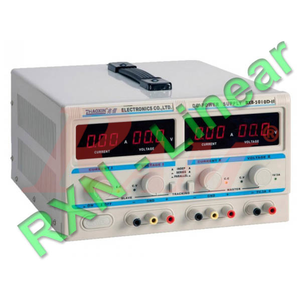 RXN3010D-II Linear Triple Output DC Programmable Power Supply 0~30V 0~10A