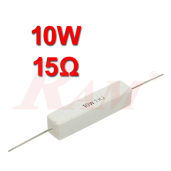 Ceramic Power Resistor 10W / 15Ω