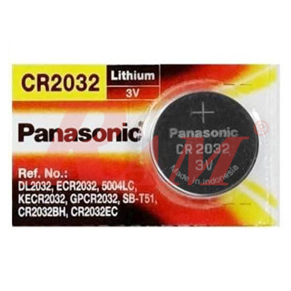 Battery 3V CR2032 Lithium Battery Coin Type Panasonic