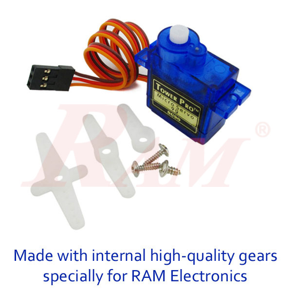 SG90 Micro Servo Motor 180° 1.8 kg.cm Plastic Gears
