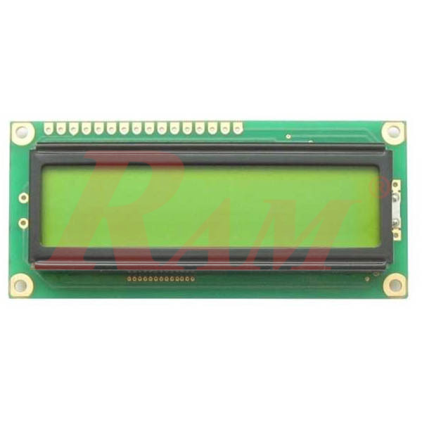Character LCD 2x16 Green 1602