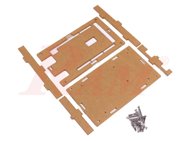 Clear Acrylic Case Enclosure for Arduino MEGA2560 علبة اكريليك للاردوينو ميجا