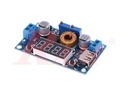 DC-DC Step Down Converter Adjustable 5A XL4015 + USB (4.8V~38Vdc to 1.25V~36Vdc) SKU#DC103 بوردة دائرة خافض جهد - فولت