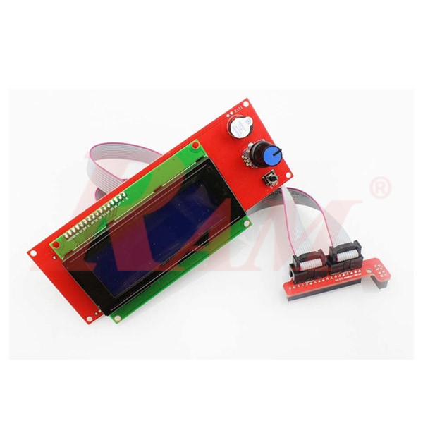 RAMPS LCD2004 4x20 Controller with SD Card Interface - for 3D Printers (SKU#3D1001)