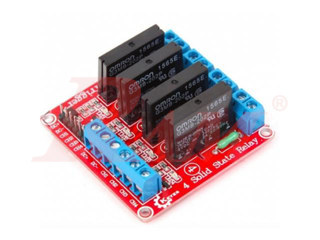4 Output Channel SSR Solid State Relay 5V Module (SKU#KIT.D14)