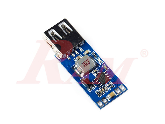 DC-DC Step Down Converter 2A USB (9V/12V/24Vdc to Fixed Output 5V/2A) SKU#DC301 بوردة دائرة خافض جهد - فولت