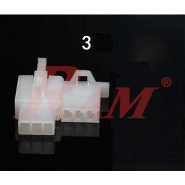 MF 3pin - 2.8mm Electrical Plug Connector Male & Female Nylon