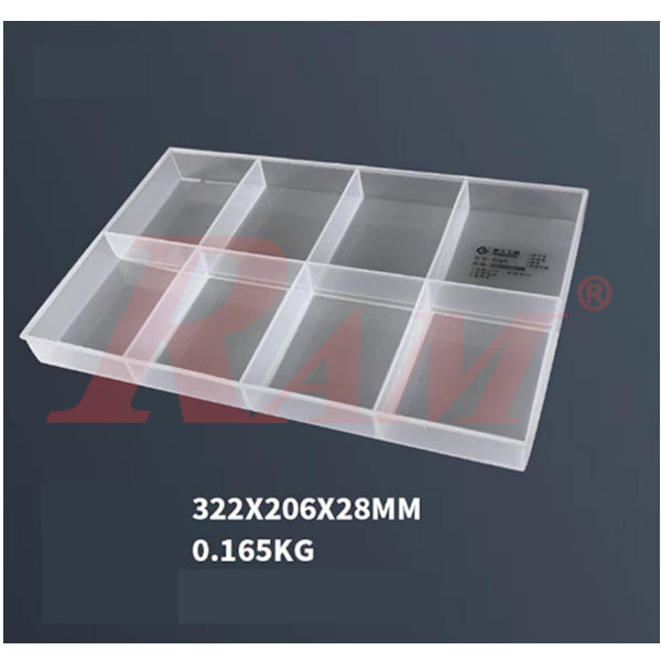 WTS1101 Plastic Tray 8 Compartments